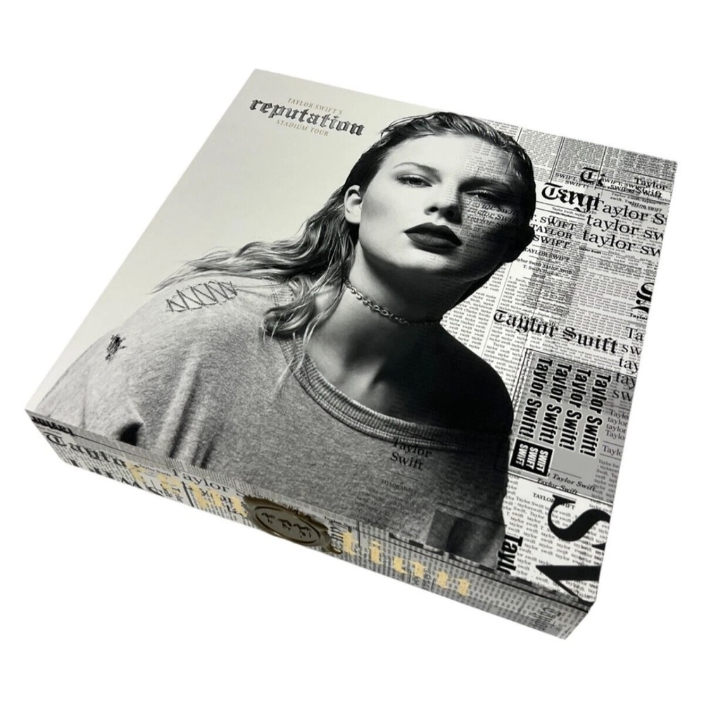 Taylor Swift Black & White Reputation Box